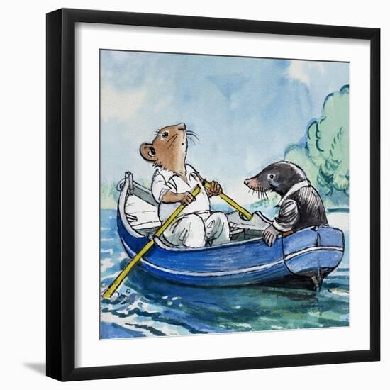 The Wind in the Willows-Philip Mendoza-Framed Giclee Print