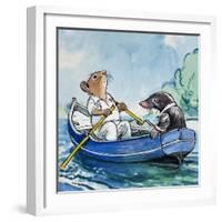 The Wind in the Willows-Philip Mendoza-Framed Giclee Print