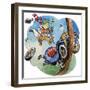 The Wind in the Willows-Philip Mendoza-Framed Giclee Print