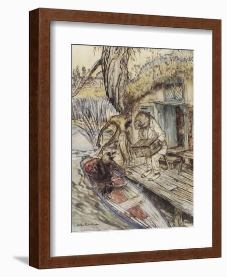 The Wind in the Willows-Arthur Rackham-Framed Giclee Print