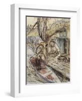 The Wind in the Willows-Arthur Rackham-Framed Giclee Print