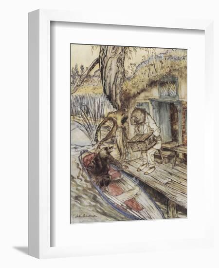 The Wind in the Willows-Arthur Rackham-Framed Giclee Print