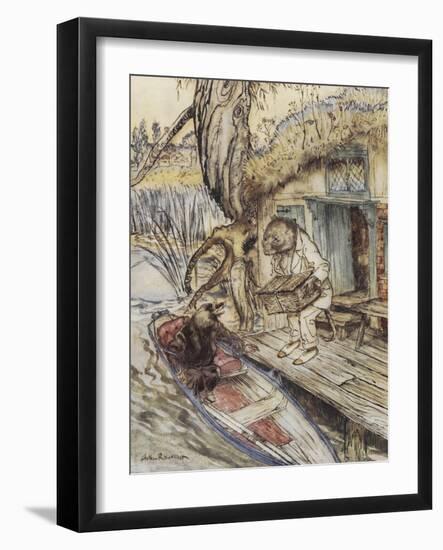 The Wind in the Willows-Arthur Rackham-Framed Giclee Print