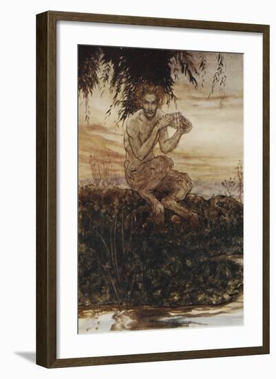 The Wind in the Willows-Arthur Rackham-Framed Giclee Print