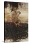 The Wind in the Willows-Arthur Rackham-Stretched Canvas