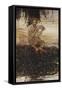 The Wind in the Willows-Arthur Rackham-Framed Stretched Canvas