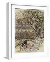 The Wind in the Willows-Arthur Rackham-Framed Giclee Print