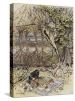 The Wind in the Willows-Arthur Rackham-Stretched Canvas