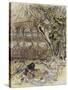 The Wind in the Willows-Arthur Rackham-Stretched Canvas