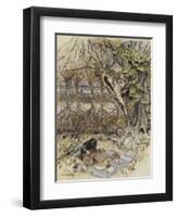 The Wind in the Willows-Arthur Rackham-Framed Premium Giclee Print