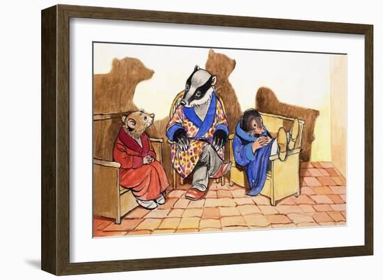 The Wind in the Willows-Philip Mendoza-Framed Giclee Print