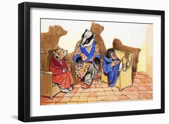 The Wind in the Willows-Philip Mendoza-Framed Giclee Print