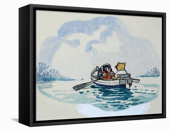 The Wind in the Willows-Philip Mendoza-Framed Stretched Canvas
