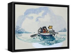 The Wind in the Willows-Philip Mendoza-Framed Stretched Canvas