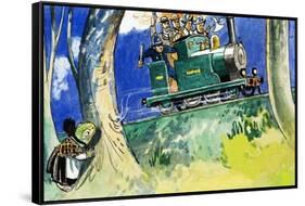 The Wind in the Willows-Philip Mendoza-Framed Stretched Canvas