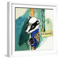 The Wind in the Willows-Philip Mendoza-Framed Giclee Print