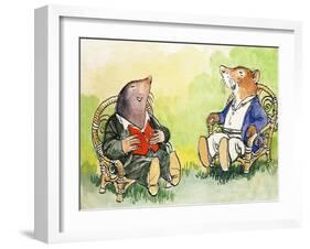 The Wind in the Willows-Philip Mendoza-Framed Giclee Print