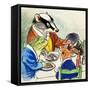 The Wind in the Willows-Philip Mendoza-Framed Stretched Canvas