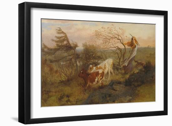 The Wind on the Wold, 1862-George Morland-Framed Premium Giclee Print