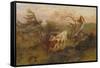 The Wind on the Wold, 1862-George Morland-Framed Stretched Canvas