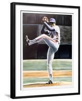 The Wind Up (New York Mets Dwight Gooden)-Jack Lane-Framed Collectable Print