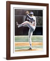 The Wind Up (New York Mets Dwight Gooden)-Jack Lane-Framed Collectable Print