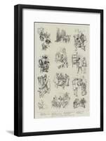 The Wind-Up of the Inventories, Humours of the Musical Jury-null-Framed Giclee Print