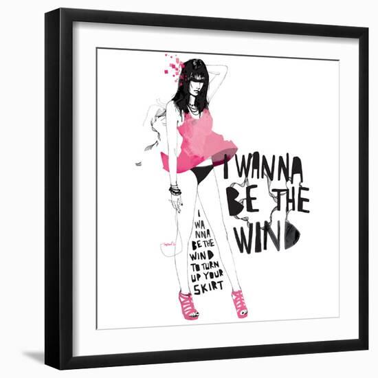 The Wind-Manuel Rebollo-Framed Art Print