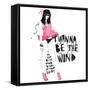 The Wind-Manuel Rebollo-Framed Stretched Canvas