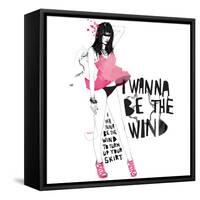 The Wind-Manuel Rebollo-Framed Stretched Canvas