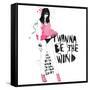 The Wind-Manuel Rebollo-Framed Stretched Canvas