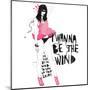 The Wind-Manuel Rebollo-Mounted Art Print