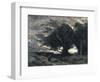 The Wind-Jean-Baptiste-Camille Corot-Framed Giclee Print