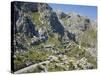 The Winding Mountain Road to Sa Calobra, Mallorca, Balearic Islands, Spain, Europe-Ruth Tomlinson-Stretched Canvas