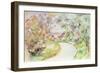 The Winding Road-Paul Cézanne-Framed Giclee Print