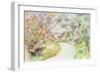 The Winding Road-Paul Cézanne-Framed Giclee Print