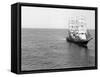 The Windjammer Olive Bank in the English Channel, 1935-null-Framed Stretched Canvas