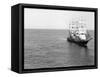 The Windjammer Olive Bank in the English Channel, 1935-null-Framed Stretched Canvas