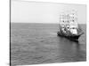 The Windjammer Olive Bank in the English Channel, 1935-null-Stretched Canvas