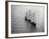 The Windjammer Penang Sailing in the English Channel, 1935-null-Framed Photographic Print