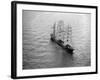 The Windjammer Penang Sailing in the English Channel, 1935-null-Framed Photographic Print