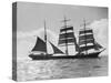 The Windjammer Penang Sailing in the English Channel, 1935-null-Stretched Canvas