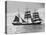 The Windjammer Penang Sailing in the English Channel, 1935-null-Stretched Canvas