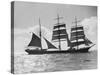 The Windjammer Penang Sailing in the English Channel, 1935-null-Stretched Canvas