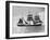 The Windjammer Penang Sailing in the English Channel, 1935-null-Framed Photographic Print