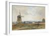 The Windmill, C.1840-Peter De Wint-Framed Giclee Print