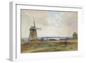 The Windmill, C.1840-Peter De Wint-Framed Giclee Print