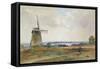 The Windmill, C.1840-Peter De Wint-Framed Stretched Canvas