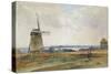 The Windmill, C.1840-Peter De Wint-Stretched Canvas