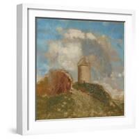 The Windmill, C.1880-Odilon Redon-Framed Giclee Print